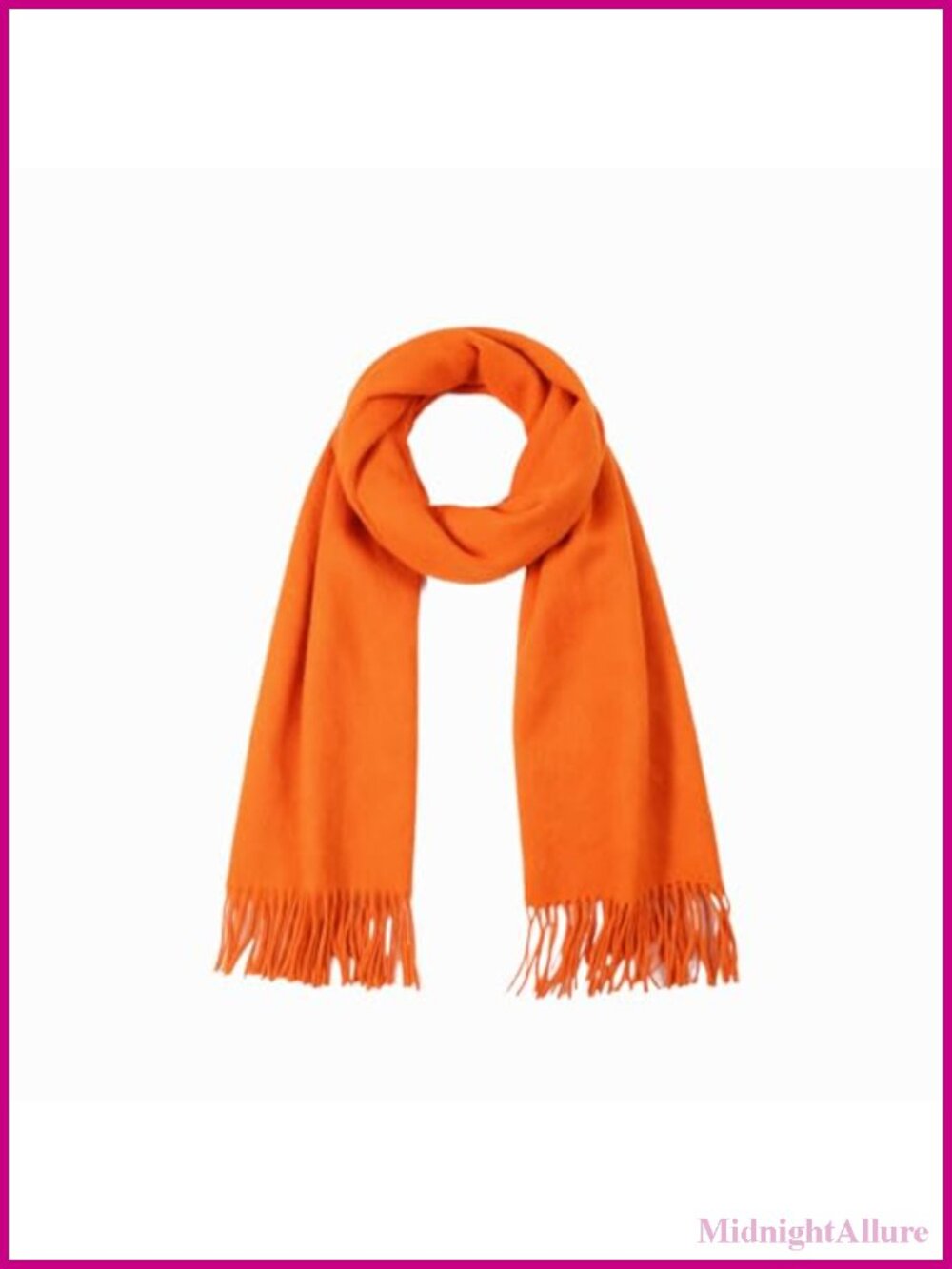 Wool Blend Shawl Wrap Thick Warm Winter Scarf with Tassels